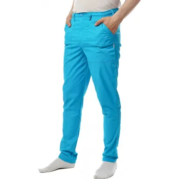 Zdravotnický oděv Perlička® Zdravotnické kalhoty OTO SATTÉ Regulár Tmavý tyrkys Barva: Tmavý tyrkys, Velikost: 62