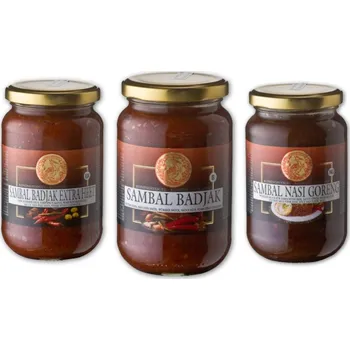 Omáčka sambalshop Výběr Sambalů TOP 3 ( M )