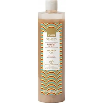Sprchový gel Sprchový gel Avon Holiday Spirit - vanilka a karamel - 500ml