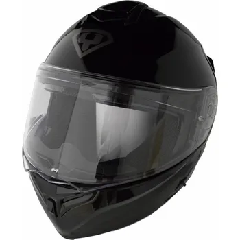 Helma na motorku Helma Yohe 938 Double Visor Černá lesklá Velikost: M
