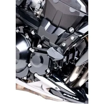 Pádové protektory rámu puig r19 4527n černý s šedou gumou