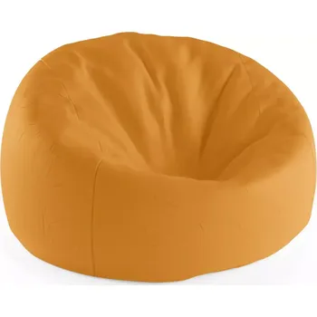 Sedací pytel Sablio Sedací vak Cocoon Neonová oranžová - 75 x 45 x 35 cm