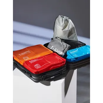 Příslušenství k zavazadlu Sinsay - Organizéry do kufru 6 pack - modrá - 296FU-55P - 296FU-55P-ONE