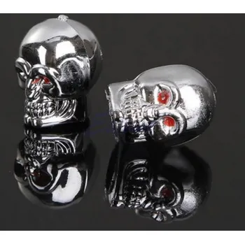 ventilky Shield Čepičky ventilků lebka - 2 kusy