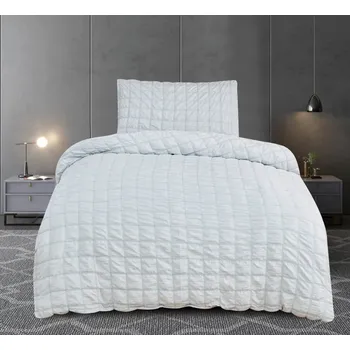 Povlečení JAHU Krepové povlečení Naomi stříbrná 140x200, 70x90CM