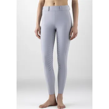 Jezdecké kalhoty Legíny Equiline Ceberfh full grip XS fialovošedá