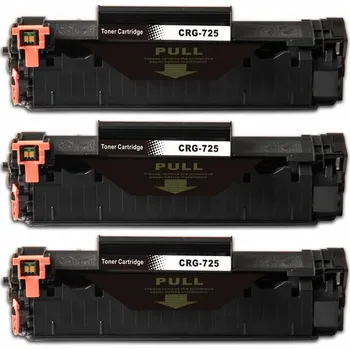 Multipack 3x toner Canon CRG-725 kompatibilní černý
