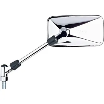 Zrcátko pro motocykl Univerzální zpětné zrcátko Louis Square chrom