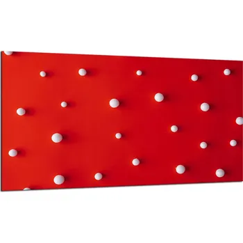 Příslušenství pro sporák SKLENĚNÁ OCHRANNÁ DESKA NA SPORÁK 90X52 ČERVENÁ