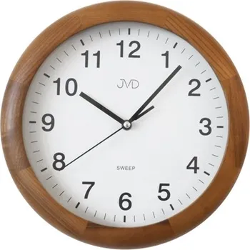 Hodiny Nástěnné dřevěné hodiny JVD NS19020/11 + dárek zdarma