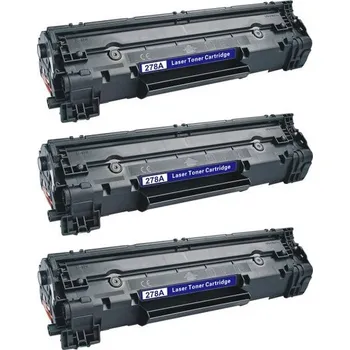 Multipack 3x toner HP 78A - CE278A kompatibilní černý