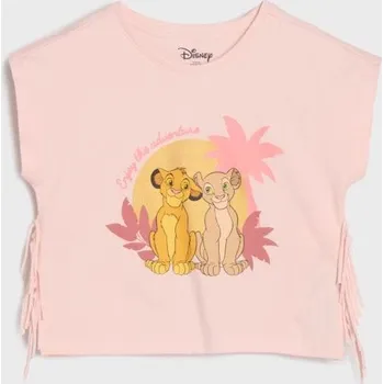 Dívčí oblečení Sinsay - Tričko The Lion King - růžová - 724EV-39X - 724EV-39X-104