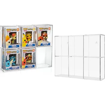 Sběratelství Nástěnný výstavní box pro 6 Funko Pop figurek 4"