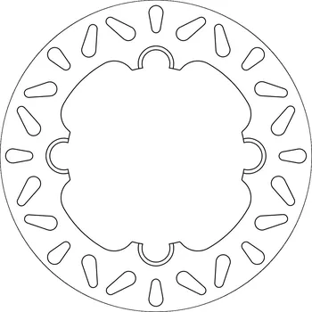 Brzdový kotouč brzdový kotouč, NEWFREN HUSQVARNA WR 250 2004-2013