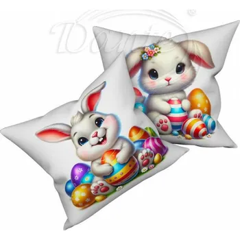 Dekorativní polštářek Dante Povlak Velikonoční zajíček
