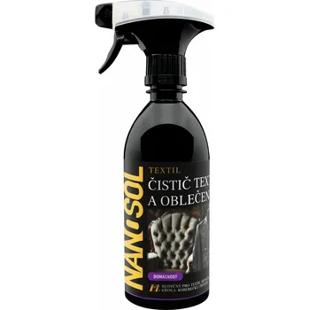 Čistič textilu a oblečení 500ml NANOSOL
