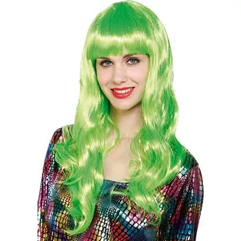 Karnevalová paruka Ptákoviny CB Paruka zelená dlouhá