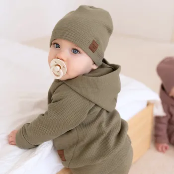 Chlapecké oblečení Dětská vaflová mikina / zelená Velikost: 98