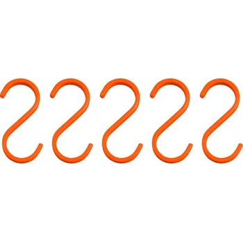 Věšák Oranžové závěsné kovové háčky v sadě 5 ks Hang-it – Mette Ditmer Denmark ID_1728364