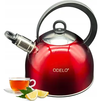Varná konvice Odelo tradiční ocelová Konvice 2,5 l červená