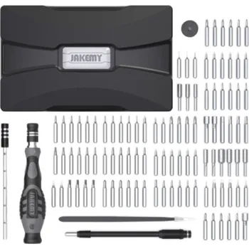 Náhradní díl pro mobilní telefon JAKEMY JM-8176 106v1 sada nářadí pro opravu Apple zařízení - černá