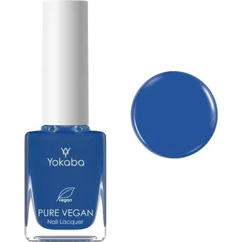Přípravek na nehty Yokaba Pure Vegan klasický lak na nehty 24 Deep Blue