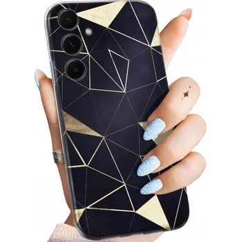 Pouzdro na mobilní telefon Hello Case pro Samsung Galaxy A55 5G zlatý