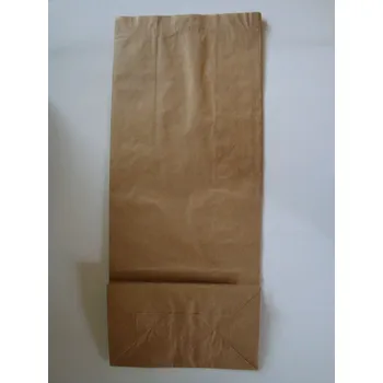 Pytle na odpadky Přebalový pytel papírový-kříž.dno 26x55x15cm / 1vrst. (90g/m2)