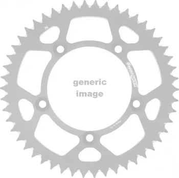 Řetězová sada pro motocykl Hliníková řetězová rozeta SUPERSPROX RAL-6622:46-BLK RAL-6622:46-BLK