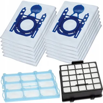 Filtr do vysavače HEPA FILTR + FILTR MOTORU + 12x SÁČKY do vysavače BOSCH GL-30 ProPower MoveON