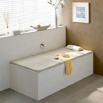 Sprchová vanička Kaldewei Příslušenství - Relaxační lehátko 1900 x 900 mm béžová 689710020000