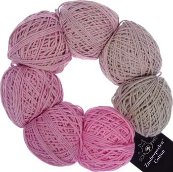 Příze Schoppel Wolle Zauberperlen® Cotton 2484 Pianissimo (Bavlněná příze Zauberperlen Cotton 2484 Pianissimo)