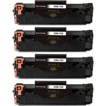 Multipack 4x toner Canon CRG-725 kompatibilní černý