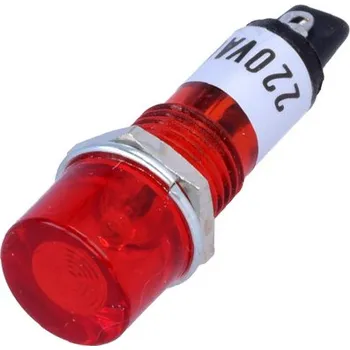 Dioda Kontrolka NI-1 230V červená
