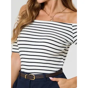 Sinsay - Bavlněná proužkovaná halenka - vícebarevná - 346EV-MLC - 346EV-MLC-XS