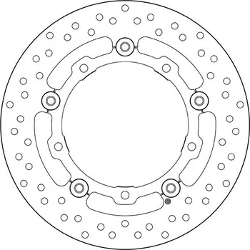 Brzdový kotouč Brzdový kotouč BREMBO 78B40835 plovoucí YAMAHA YP 400 R X-MAX 2014-2017