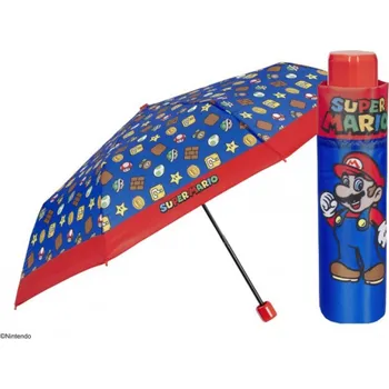 Deštník PERLETTI Skládací deštník SUPER MARIO, 75059
