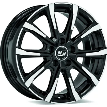 Alu kolo Alu disk MSW ALL SEASON MSW 79 7x18, 5x114,3, 60.1, ET50 GLOSS BLACK FULL POLISHED