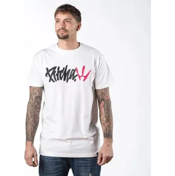 Pánské tričko PITCHA Tričko CAMEL TOE white black