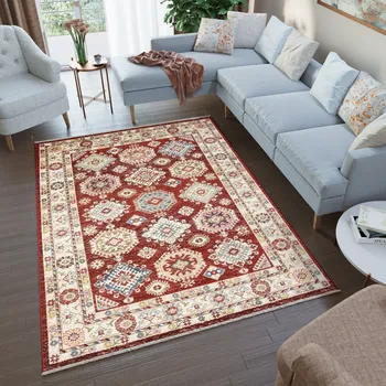 Koberec Moderní koberec Rivoli - orient 18 - červený Rozměr koberce: 80x150 cm