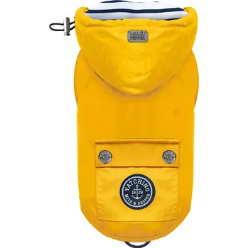 Obleček pro psa MILK&PEPPER Pláštěnka pro buldočky Tribord žlutá Velikost: 41L