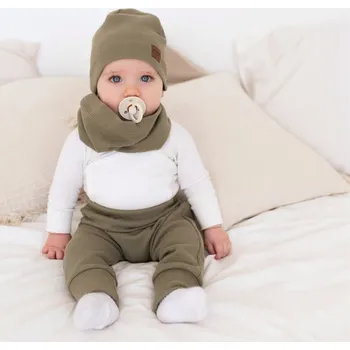 Tepláky vaflové / zelené Velikost: 92