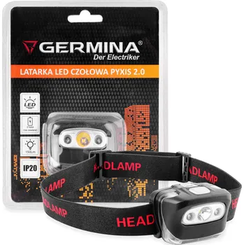 Čelovka Berge LED čelovka 150lm, stmívatelná, napájena AAA bateriemi