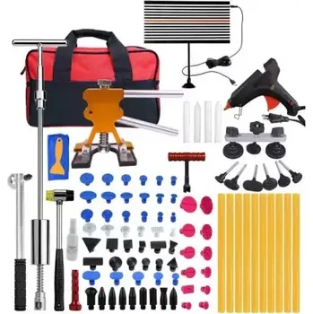 Nářadí pro automobil MAGNUS MGS0023B PDR Sada na odstranění promáčklin v karoserii s lampou MAGNUS MGS0023B