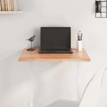 Stolní podložka zahrada-XL Stolní deska světle hnědá 60 x 50 x 2 cm ošetřený masivní dub 3156347