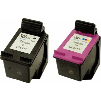 Sada HP CC641EE + CC644EE kompatibilní černá + barevná