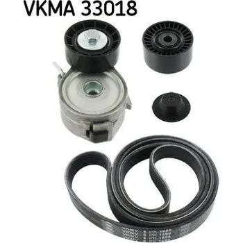 Sada žebrovaných klínových řemenů SKF VKMA 33018