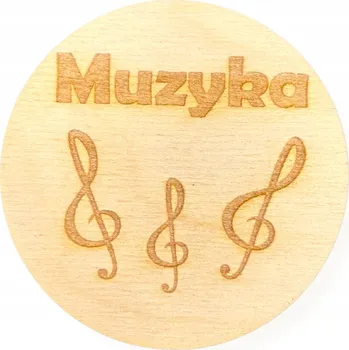 Obraz DŘEVĚNÁ PLAKETA ŠTÍTEK NA ZÁSUVKY KRABIČKA DECOUPAGE PLAKETY 1 KS