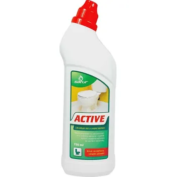 WC čistič SATUR ACTIV na WC (na rez a vodní kámen ) 750 ml