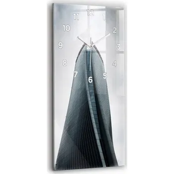 Hodiny Nástěnné hodiny Wallfluent černé 30 cm